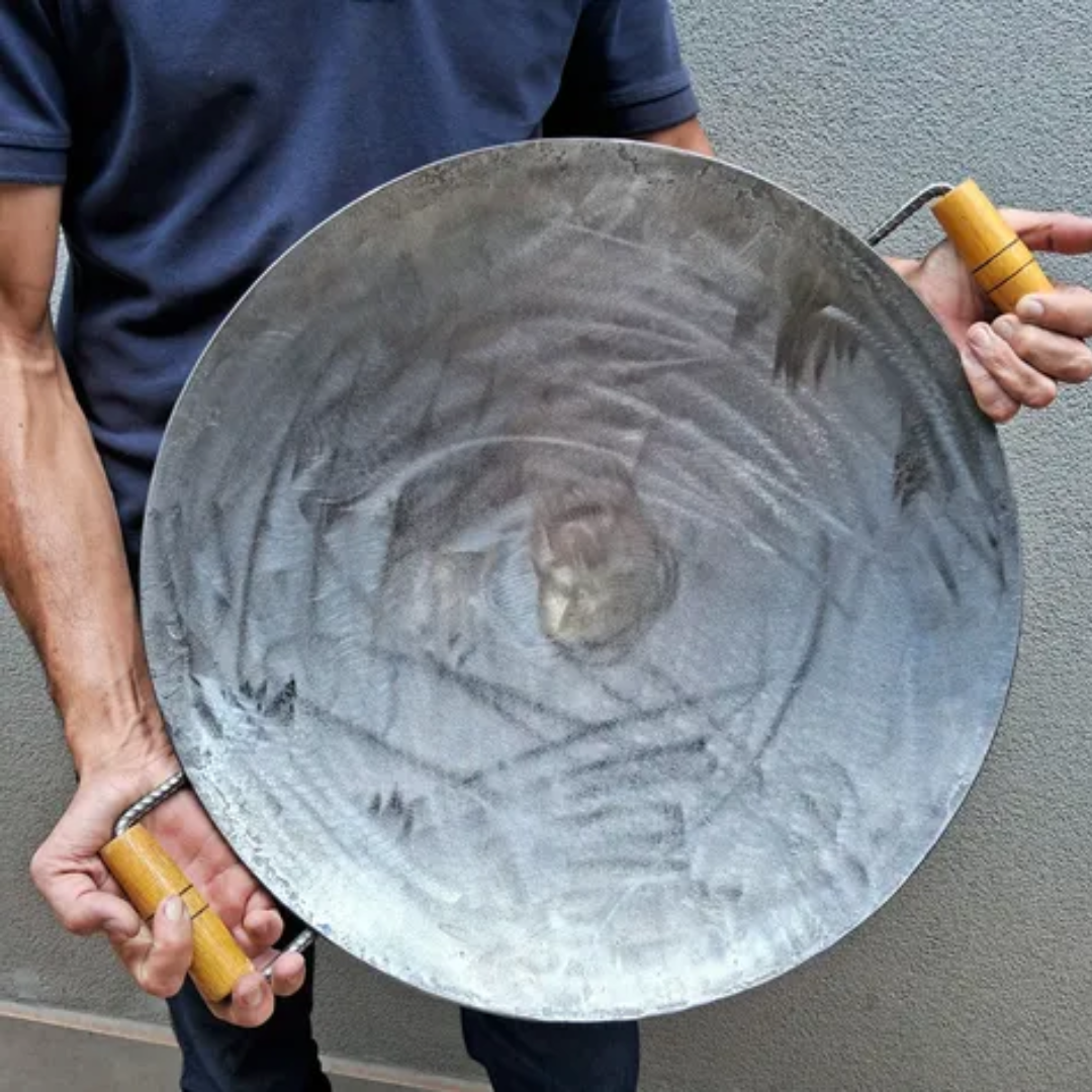 Disco De Arado Grosso Com Alças 49Cm 67cm 77cm 87cm