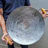 Disco De Arado Grosso Com Alças 49Cm 67cm 77cm 87cm