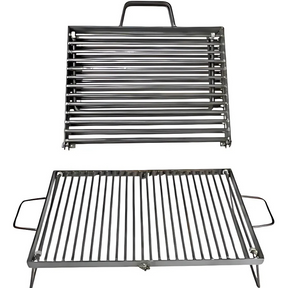 Parrilla Dobrável de Aço inox 304 - 60 x 40