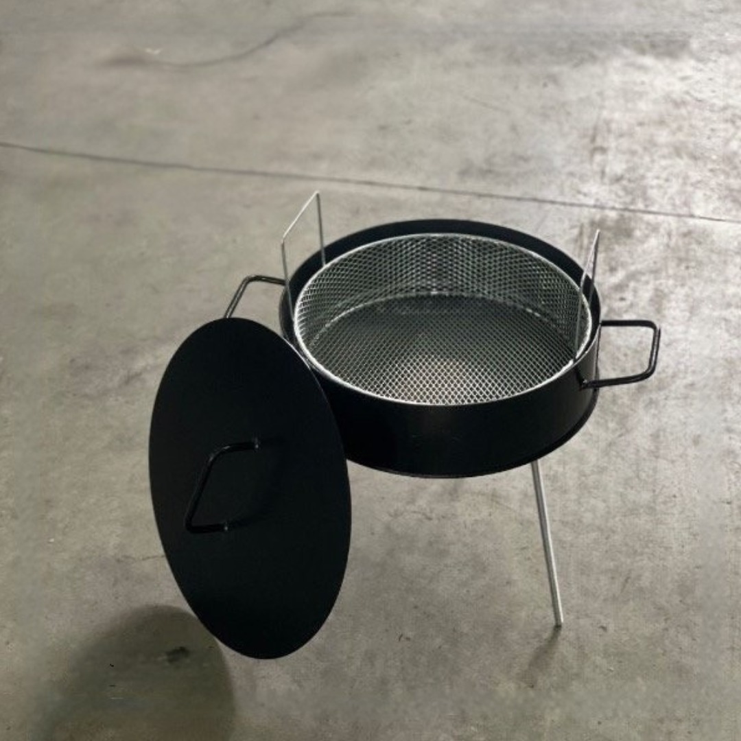 Disco de Arado 35 cm com Tampa + Cesto Fritador