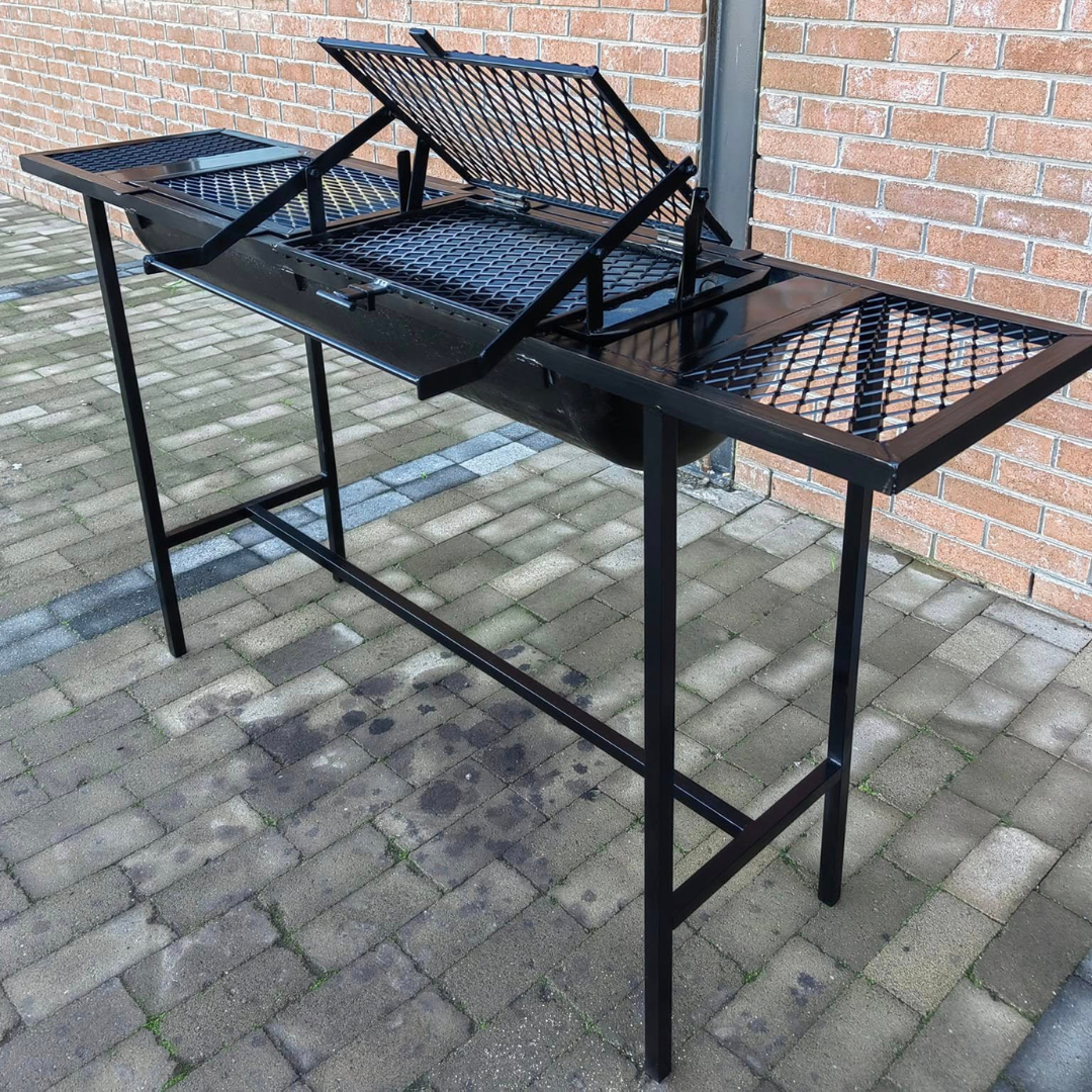 Parrilla Articulada com Apoios Laterais – 1,10m Altura x 1m Comprimento