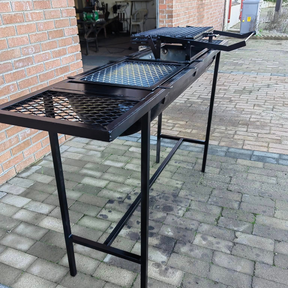 Parrilla Articulada com Apoios Laterais – 1,10m Altura x 1m Comprimento