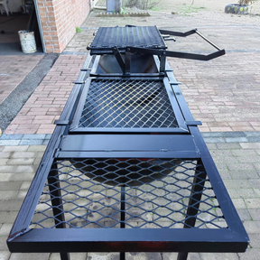 Parrilla Articulada com Apoios Laterais – 1,10m Altura x 1m Comprimento