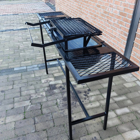 Parrilla Articulada com Apoios Laterais – 1,10m Altura x 1m Comprimento