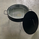 Disco de Arado 45 cm com Tampa + Cesto Fritador